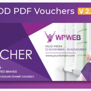 Easy Digital Downloads PDF Vouchers