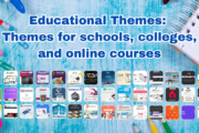 Educational Themes: Themes for schools, colleges, and online courses